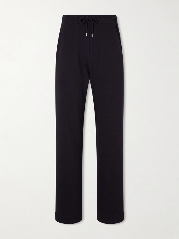Hamer Straight-Leg Cotton-Jersey Sweatpants Hamer Straight-Leg Cotton-Jersey Sweatpants