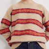 Master Striped Alpaca-Blend Sweater - CU Master Striped Alpaca-Blend Sweater - CU