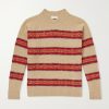 Master Striped Alpaca-Blend Sweater Master Striped Alpaca-Blend Sweater