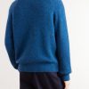 Brushed Alpaca-Blend Sweater - BK Brushed Alpaca-Blend Sweater - BK