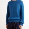 Brushed Alpaca-Blend Sweater - FR Brushed Alpaca-Blend Sweater - FR
