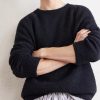 Brushed Alpaca and Wool-Blend Sweater - CU Brushed Alpaca and Wool-Blend Sweater - CU
