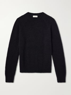 Brushed Alpaca and Wool-Blend Sweater