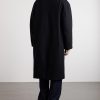 Oversized Wool-Blend Coat - BK Oversized Wool-Blend Coat - BK
