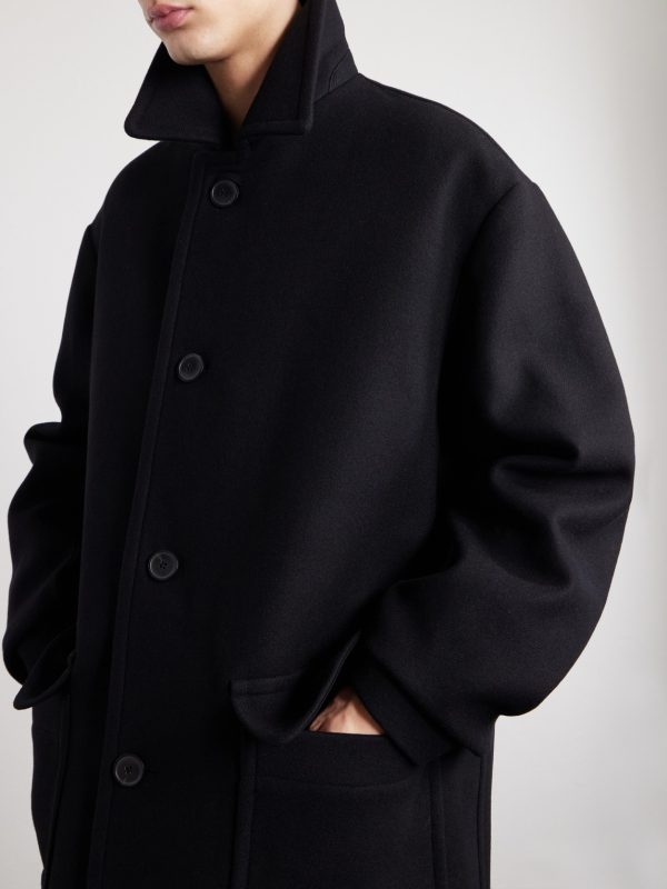Oversized Wool-Blend Coat - E1 Oversized Wool-Blend Coat - E1