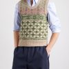 Mahoba Wool-Jacquard Sweater Vest - FR Mahoba Wool-Jacquard Sweater Vest - FR