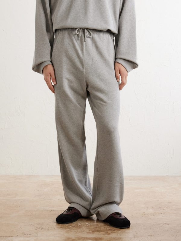 Hamer Straight-Leg Cotton-Jersey Sweatpants - FR Hamer Straight-Leg Cotton-Jersey Sweatpants - FR
