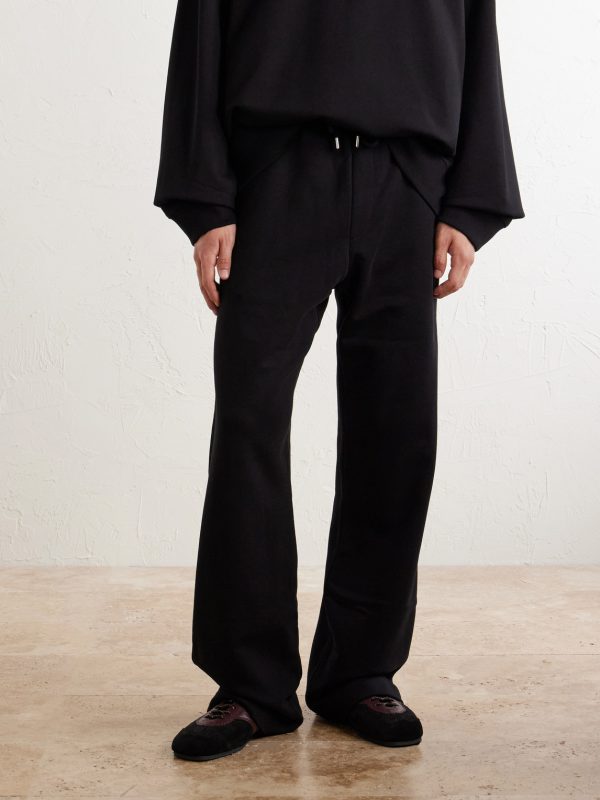 Hamer Straight-Leg Cotton-Jersey Sweatpants - FR Hamer Straight-Leg Cotton-Jersey Sweatpants - FR