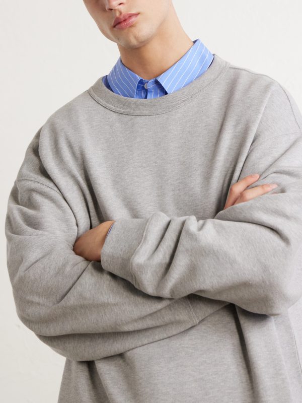Hax Oversized Cotton-Jersey Sweatshirt - CU