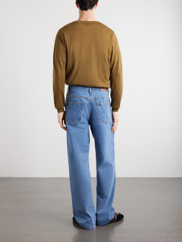 Straight-Leg Jeans - BK Straight-Leg Jeans - BK