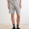 Piperi Straight-Leg Striped Cotton Shorts - FR