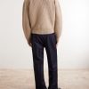 Ribbed Wool Cardigan - BK