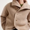 Ribbed Wool Cardigan - CU
