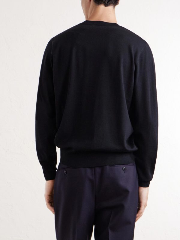 Merino Wool Sweater - BK Merino Wool Sweater - BK