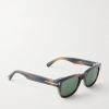 Caleb-02 Square-Frame Acetate Sunglasses - FR Caleb-02 Square-Frame Acetate Sunglasses - FR