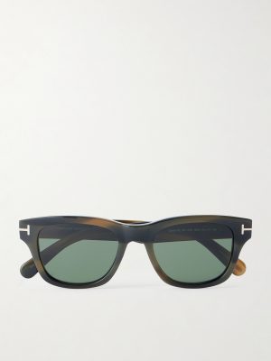 Caleb-02 Square-Frame Acetate Sunglasses Caleb-02 Square-Frame Acetate Sunglasses