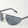 Parker-02 Aviator-Frame Metal Sunglasses - CU