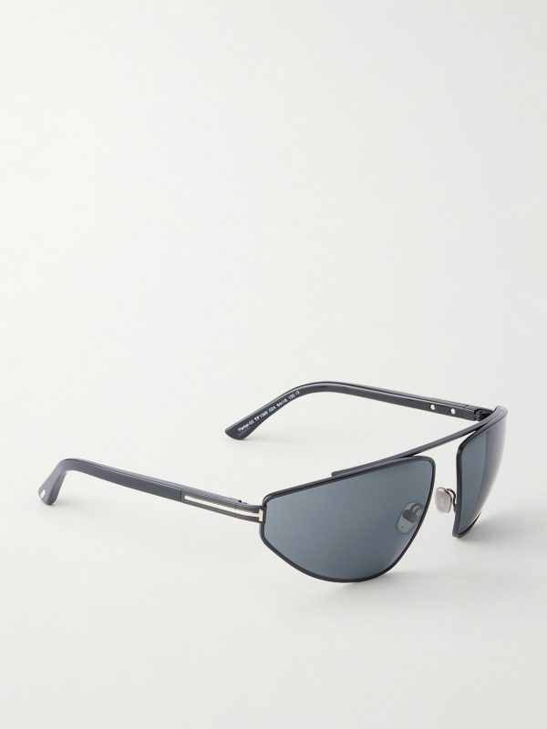 Parker-02 Aviator-Frame Metal Sunglasses - FR