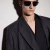 Parker-02 Aviator-Frame Metal Sunglasses - OU