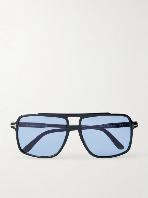 Kemp Aviator-Style Acetate Sunglasses Kemp Aviator-Style Acetate Sunglasses
