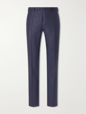 Straight-Leg Wool and Cashmere-Blend Trousers Straight-Leg Wool and Cashmere-Blend Trousers