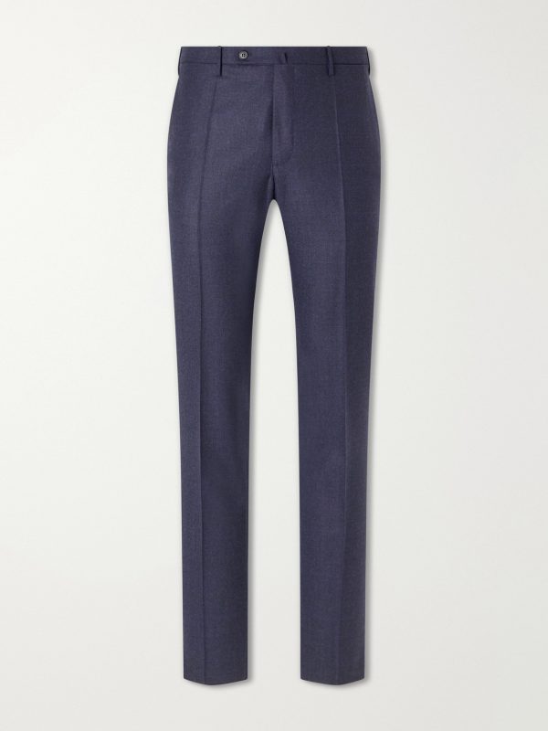 Straight-Leg Wool and Cashmere-Blend Trousers Straight-Leg Wool and Cashmere-Blend Trousers