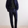 Straight-Leg Wool and Cashmere-Blend Trousers - OU Straight-Leg Wool and Cashmere-Blend Trousers - OU