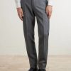 Straight-leg Wool-Canvas Trousers - FR Straight-leg Wool-Canvas Trousers - FR