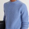 Slim-Fit Ribbed Wool Sweater - CU