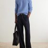 Slim-Fit Ribbed Wool Sweater - OU