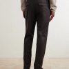 Tapered Pleated Wool and Cashmere-Blend Suit Trousers - BK Tapered Pleated Wool and Cashmere-Blend Suit Trousers - BK