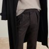 Tapered Pleated Wool and Cashmere-Blend Suit Trousers - CU Tapered Pleated Wool and Cashmere-Blend Suit Trousers - CU