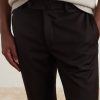 Straight-Leg Pleated Woven Suit Trousers - E1 Straight-Leg Pleated Woven Suit Trousers - E1