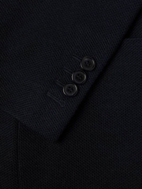 Wool-Blend Jersey Blazer - E1