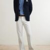 Wool-Blend Jersey Blazer - OU