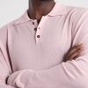 Zanone Cashmere-Blend Polo Sweater - CU Zanone Cashmere-Blend Polo Sweater - CU