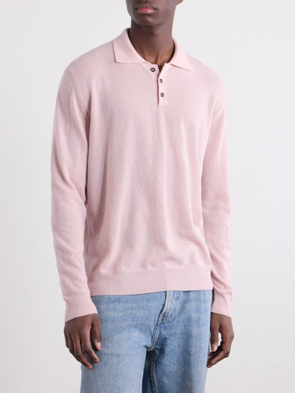 Zanone Cashmere-Blend Polo Sweater - FR Zanone Cashmere-Blend Polo Sweater - FR