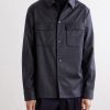 Stretch-Wool Flannel Overshirt - FR Stretch-Wool Flannel Overshirt - FR