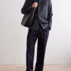 Stretch-Wool Flannel Overshirt - OU Stretch-Wool Flannel Overshirt - OU