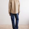 Felted Wool-Blend Blouson Jacket - BK