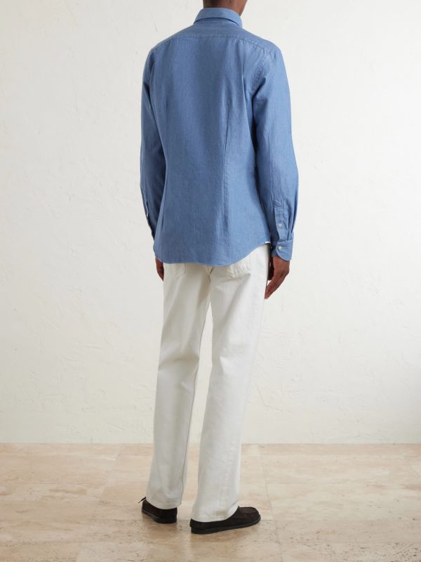 Cotton-Twill Shirt - BK Cotton-Twill Shirt - BK