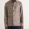 Wool and Silk-Blend Overshirt - FR