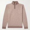 Virgin Wool Half-Zip Sweater