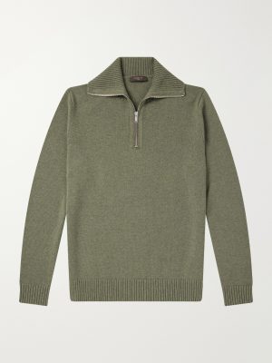 Zanone Cashmere Half-Zip Sweater Zanone Cashmere Half-Zip Sweater