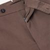 Straight-Leg Stretch-Cotton Gabardine Trousers - E1 Straight-Leg Stretch-Cotton Gabardine Trousers - E1