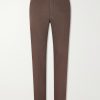 Straight-Leg Stretch-Cotton Gabardine Trousers Straight-Leg Stretch-Cotton Gabardine Trousers