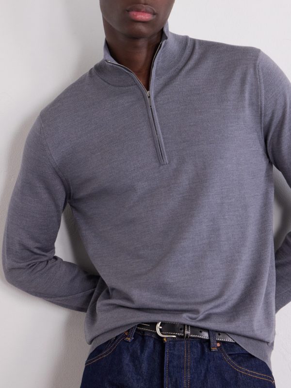 Zanone Flexwool Half-Zip Sweater - CU