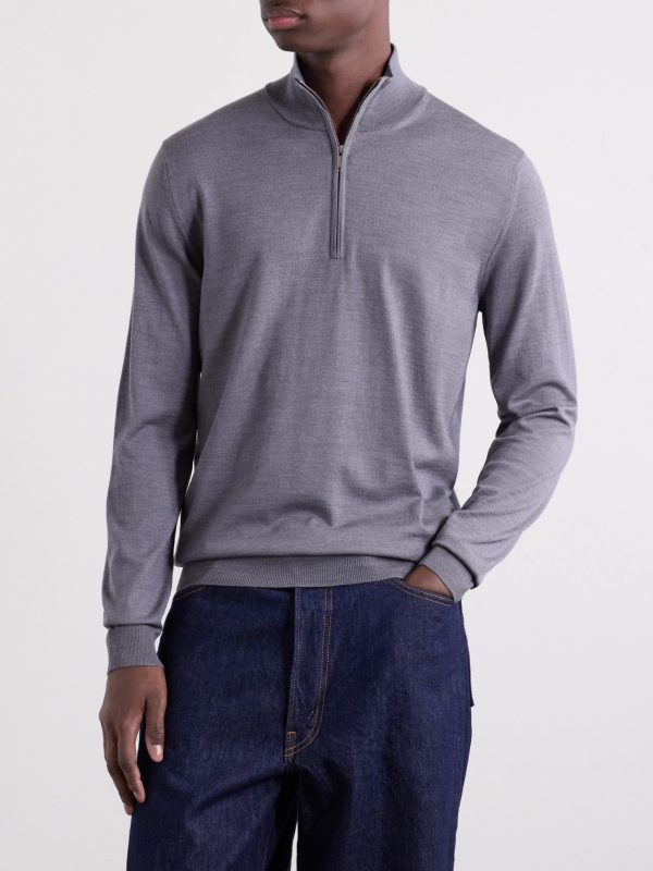 Zanone Flexwool Half-Zip Sweater - FR