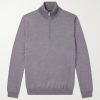 Zanone Flexwool Half-Zip Sweater