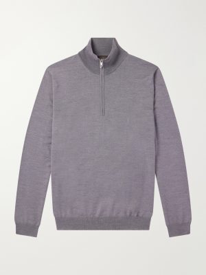 Zanone Flexwool Half-Zip Sweater Zanone Flexwool Half-Zip Sweater